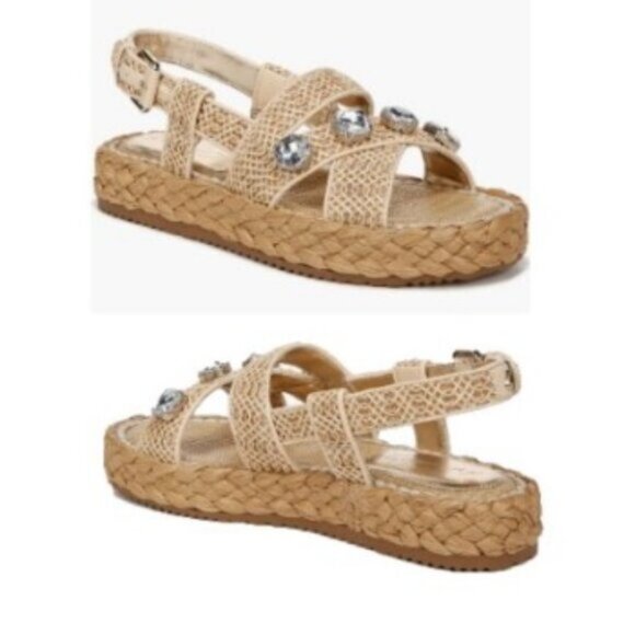 Sam Edelman Circus NY Wrigley Woven Espadrilles 9.5 Sandals BNIB 🆕📦⌚🏃🏻💨⚡🚚 - Picture 6 of 16